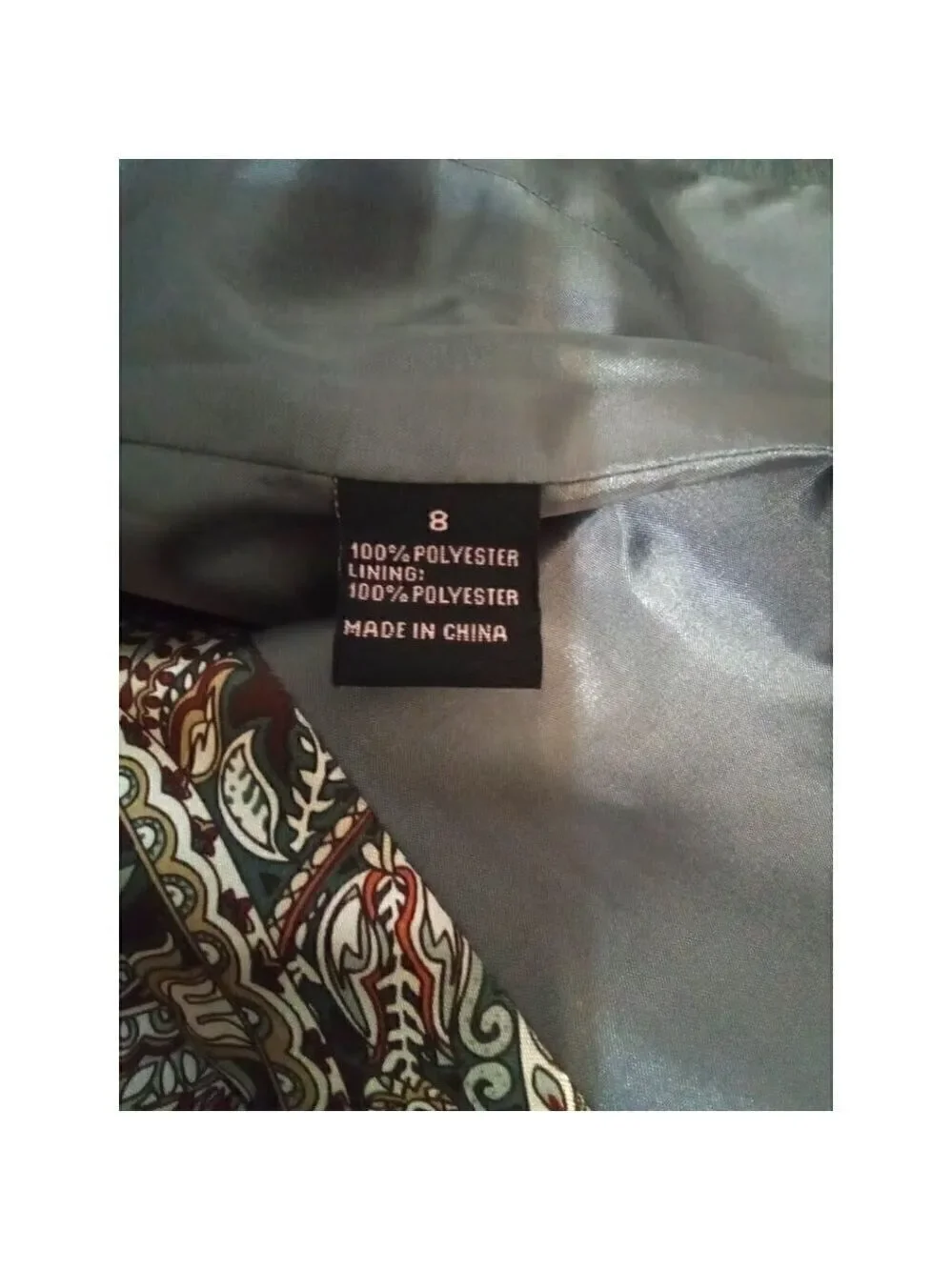 Isabel & Nina Gray Single Breasted Notch Lapel Modern Blazer Sz 8